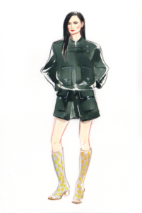 Louis Vuitton SS26 illustration